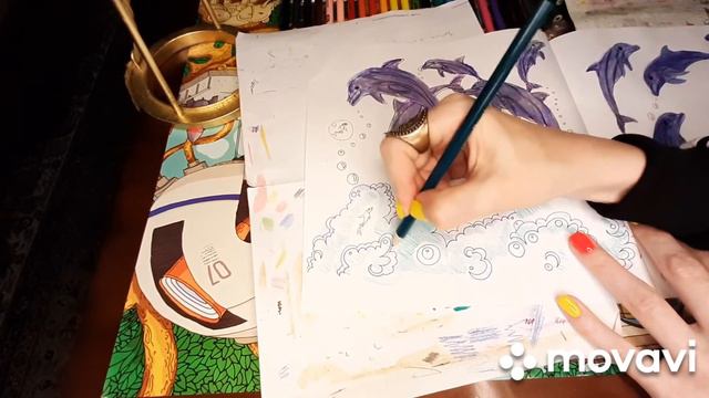 TAG:Детектор лжи колориста/"Тайна Затерянной бухты"/ раскраски антистресс смотреть онлайн