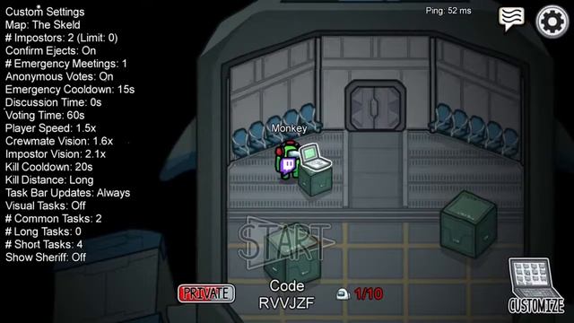 Playing Among us Sheriff Mod! with viewers and gamejolt! :) смотреть онлайн