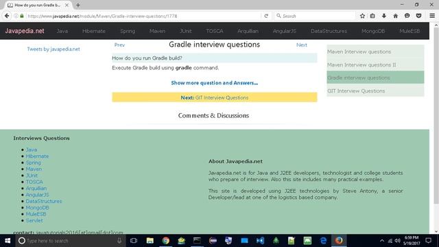 How do you run Gradle build?
| javapedia.net смотреть онлайн