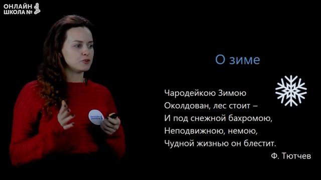 Стихи о зиме. Чтение 2 класс. Видеоурок 6.1 смотреть онлайн