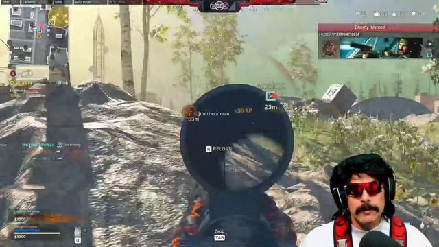 DrDisrespect has the best game of his LIFE. A Masterclass in Sniping. смотреть онлайн