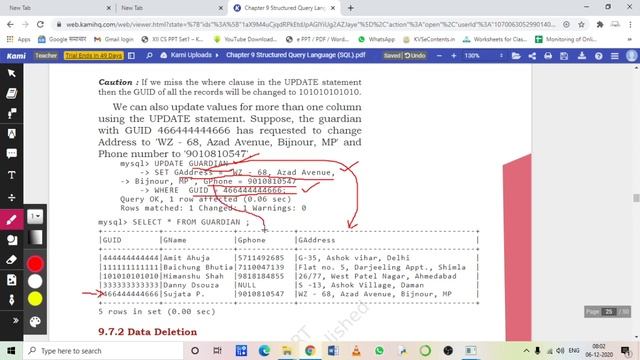 #Sql | dml commands with examples |part-2 | SQL commands| CBSE |class 11 |12 CS & IP | смотреть онлайн