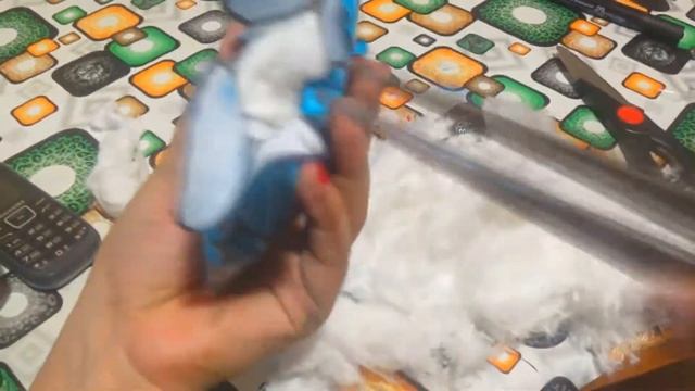 DIY Сквиши - смешарик Крош для МАМДАРИНОК!DIY Squishees - Smesharik Krosh For MANDARINKA!