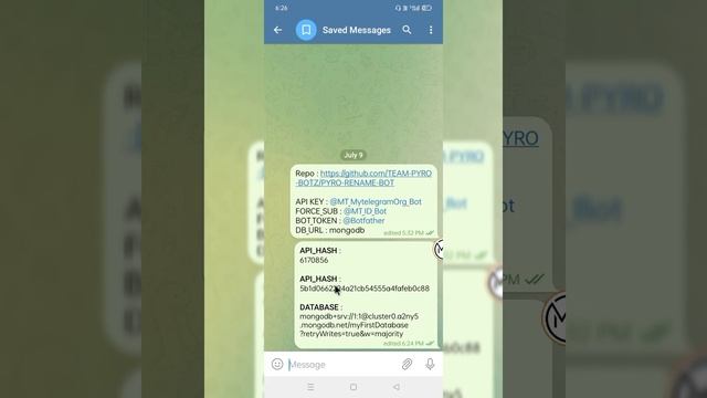 How To Make Renamer Bot Telegram #motech #renamerbot #bot смотреть онлайн