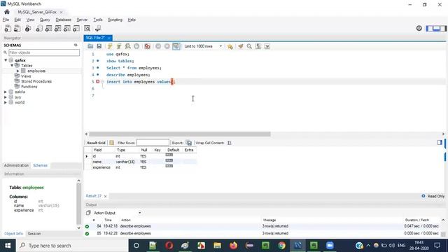 SQL - Part 38 - Insert Into Statements (For inserting data into Tables) смотреть онлайн