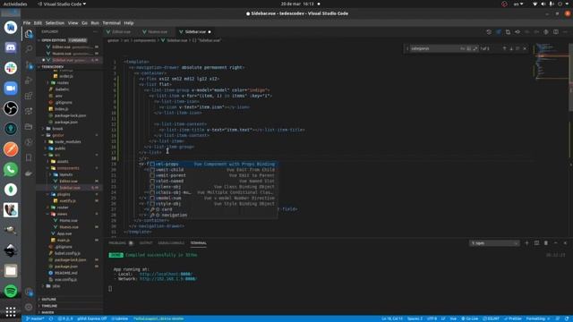 Blog con Node.js y Vue.js | Maquetando y preparando componentes básicos del editor смотреть онлайн