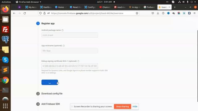 How to Integrate Firebase in React Native | React Native Tutorial смотреть онлайн