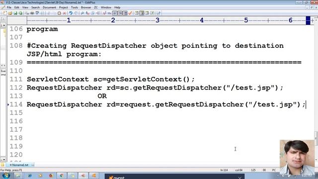 126 Difference between getRequestDispatcher and getNamedRequestDispatcher method adv java servlet t смотреть онлайн