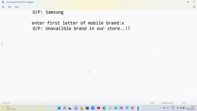 C# Tutorial for Beginners by Prakash | C# Online Session | Switch case and While Loop Part1 telugu смотреть онлайн