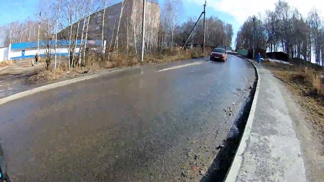 ПОКАТУШКА НА IRBIS TTR 250R В ПЕРВЫЙ ВЕСЕННИЙ ДЕНЬ/EKEN H9R смотреть онлайн