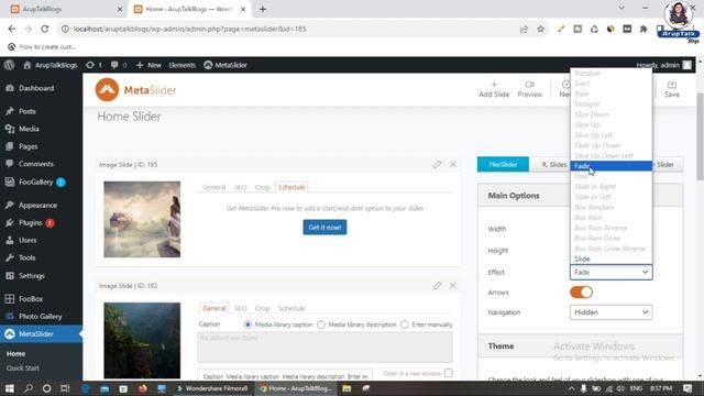 How To Add Full Width Automatic Image Slider In WordPress | Meta Slider WordPress Plugin смотреть онлайн
