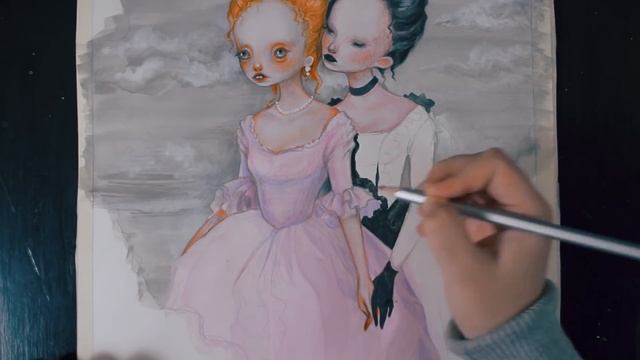 Способ сохранить вдохновение и закончить рисунок смотреть онлайн