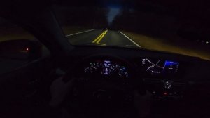 2017 Lexus LS 460 L AWD POV Night Drive