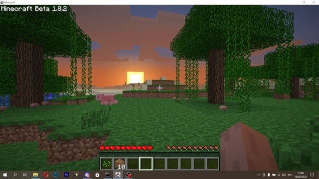 Minecraft Beta 1.8.2 Глич Проклятая версия смотреть онлайн