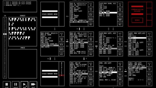 TIS 100 Character Terminal смотреть онлайн