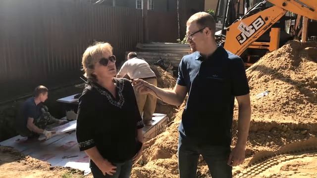 Отзыв о компании Русский погреб. Монтаж бетонного погреба Уралец. Руспогреб. смотреть онлайн