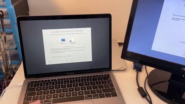 Broken MacBook Screen - Transfer Files From MacBook Air And Recover Data Using Migration Assistant