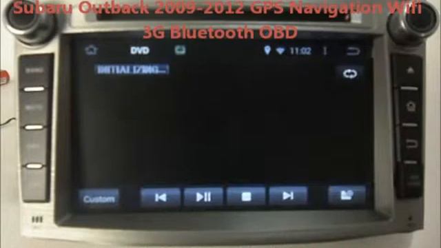 Subaru Outback Radio Android DVD TV Bluetooth Wifi For Car