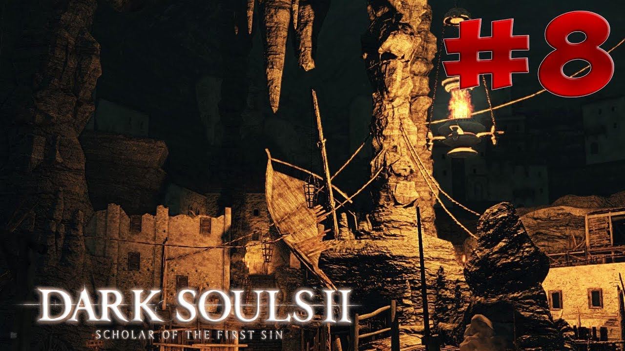 Dark Souls 2 SotFS - Полный Гайд. Прохождение, Секреты и ЛОР. Часть 8. Безлюдная Пристань смотреть онлайн