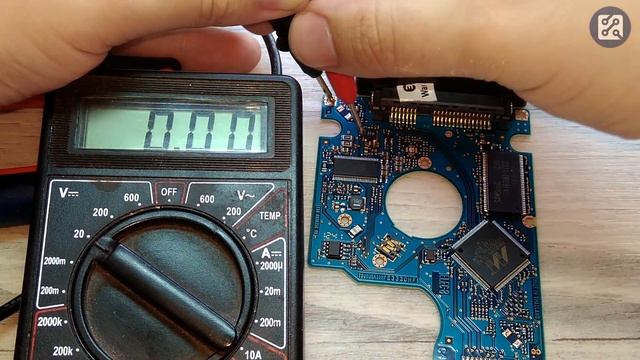 Простой ремонт жесткого диска HDD смотреть онлайн