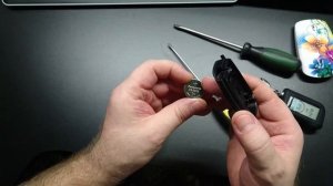 Как заменить батарейку в пульте. Солярис.