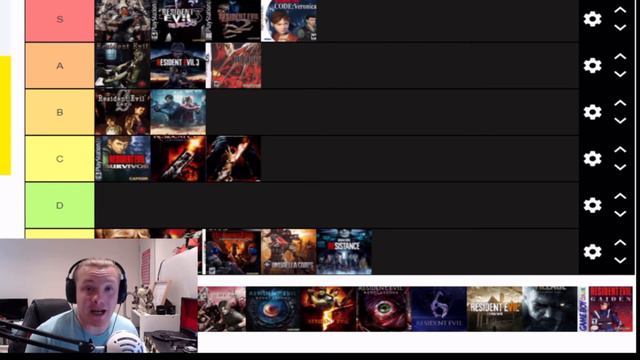 Resident evil SAVE ROOM tier list !!!!! смотреть онлайн