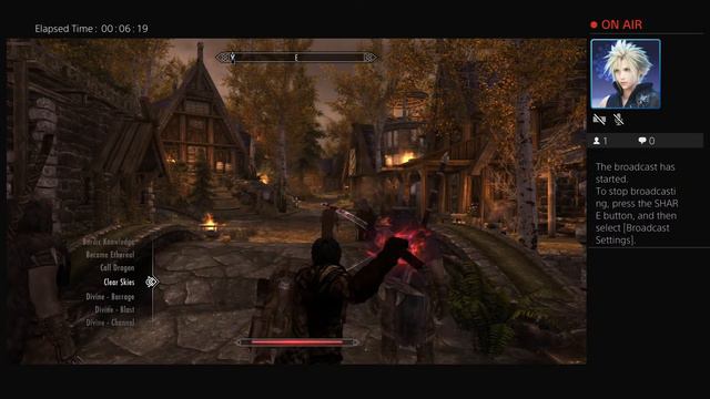 MODDED AND MAXED Skyrim PS4 - The Sacking of Whiterun смотреть онлайн