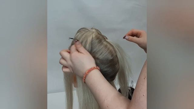 Легкая прическа ракушка /Быстро и очень просто / Ребрышки смотреть онлайн
