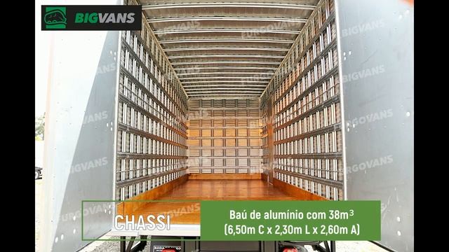 Bigvans - Caminhão Ford Cargo 816S 2013 Chassi + Baú de Alumínio Prata (FUR-7731) смотреть онлайн