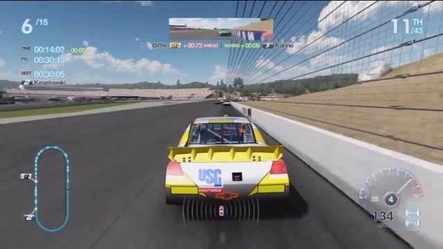 NASCAR The Game: Inside Line - Race 28/36 - Sylvania 300 смотреть онлайн