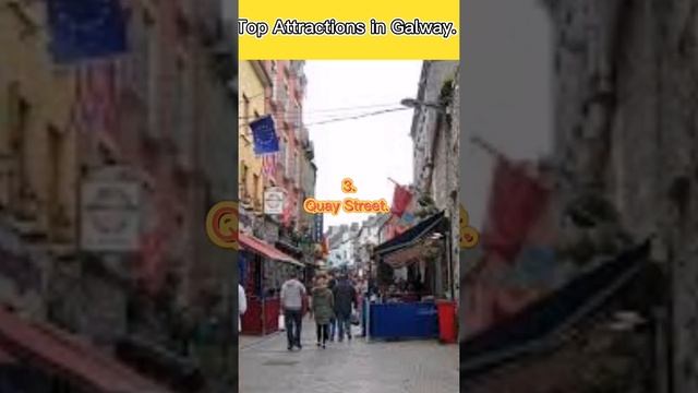 Top 5 attractions in Galway, Ireland.#Most beautiful places in galway ireland#shorts#subscribe. смотреть онлайн