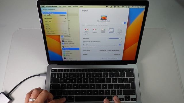 How to flip/rotate screen in macOS Ventura - MacBook, iMac, Mac mini etc! 90, 180, 270 degrees смотреть онлайн