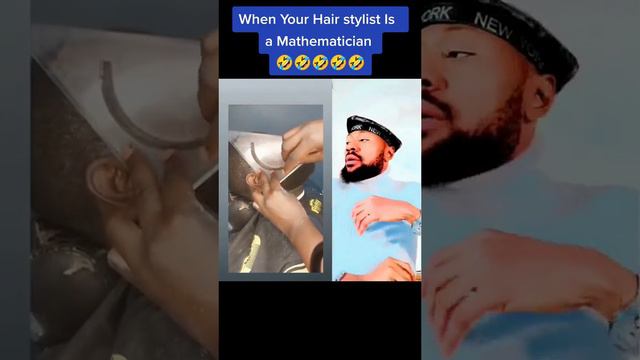 An Amazing hair stylist with mathematics equations Can cut hair, shave, shave armpit #fyp #foryou смотреть онлайн