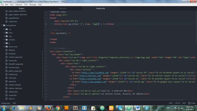 Html to WordPress- Part 4 - Creating dynamic title смотреть онлайн