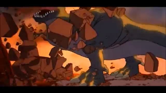 The Land Before Time Sharptooth And Earthquake