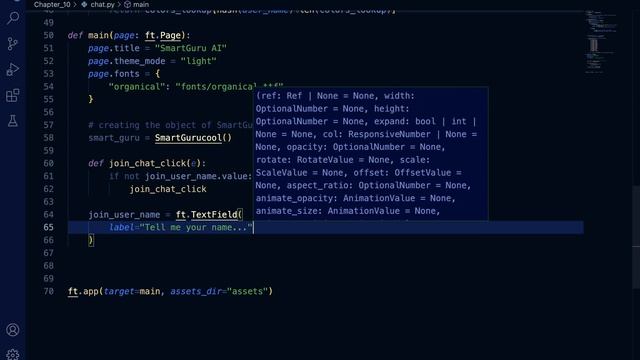 Build your own Chat GPT app in #Flet || Chapter 10 || #Flutter in #Python смотреть онлайн