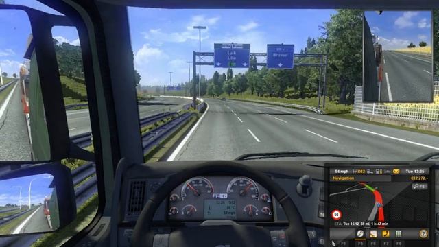 [ETS 2] Quick Job - Drive on Volvo FH16 смотреть онлайн