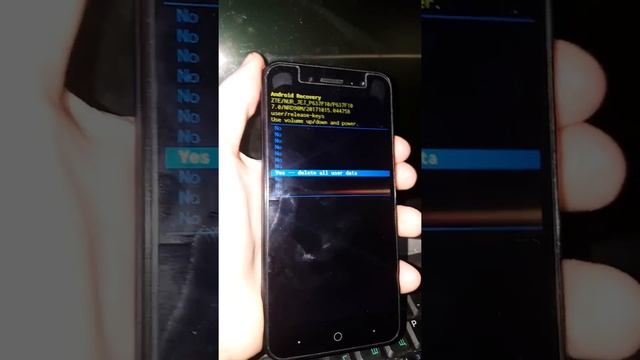 ZTE Blade a520 hard reset сброс настроек графический ключ пароль зависает тормозит висит на заставк смотреть онлайн