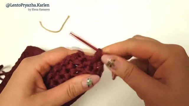 НЕОБЫЧНОЕ / ОВАЛЬНОЕ / ТОЛСТОЕ / БЕЗ ОТВЕРСТИЙ ДНО от от @Lentopryazha.KarLen by Elena Karaseva смотреть онлайн