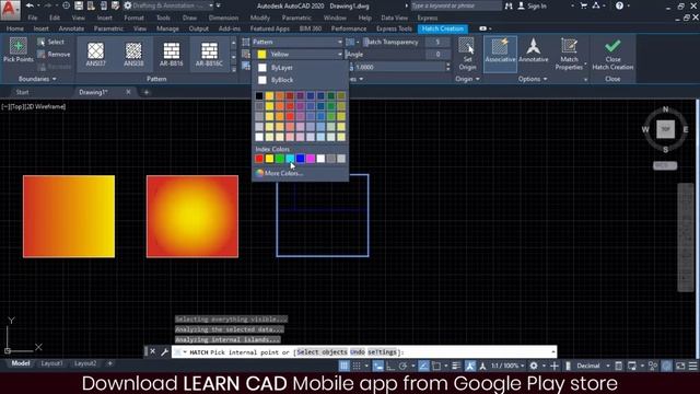 AutoCAD Hatch Command with All Master Trick in Hindi | Khalid Mahmud | #autocad #hatching смотреть онлайн