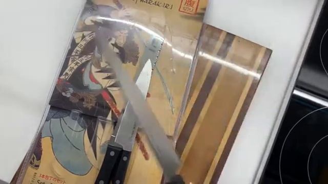Распаковка — Набор ножей Samura Harakiri SHR-0230B смотреть онлайн