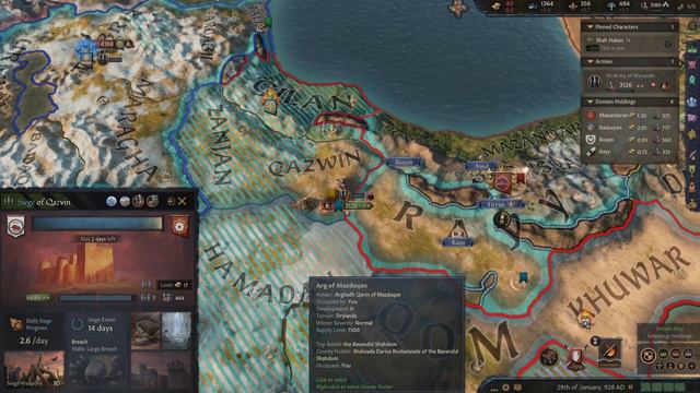 Rebellion - CK3 Legacy of Persia - Part 17 смотреть онлайн