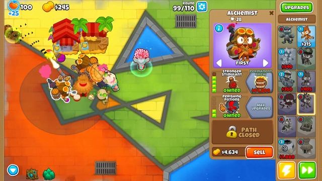 BTD6 Odyssey Hard - Minimal Monkey Knowledge - The Big One o o смотреть онлайн