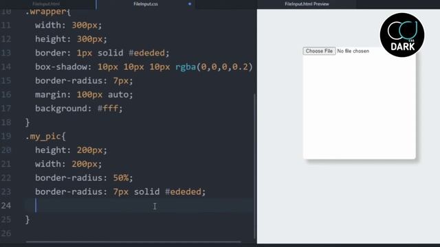 Custom File Input Using Html And CSS смотреть онлайн
