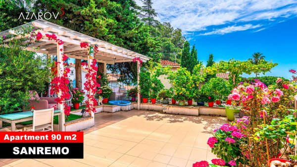 Three-room apartment in Sanremo