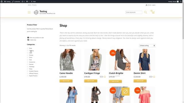 How to make your first filter, the product categories filter? смотреть онлайн