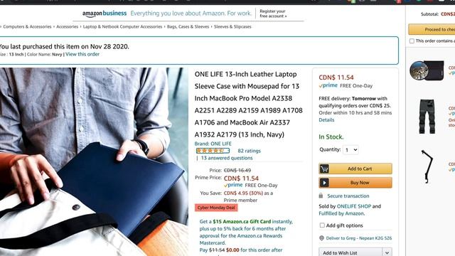 Don't Buy The Apple Macbook Leather Sleeve For $200! This Was $11 from One Life! смотреть онлайн