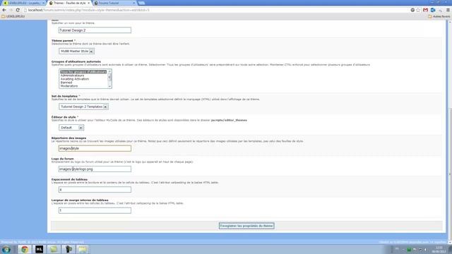 Modifier/Personnaliser un thème MyBB (forum) смотреть онлайн