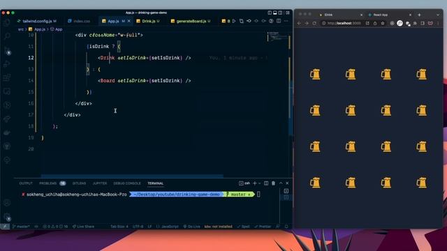 Build and Deploy PWA drinking game with React and Tailwindcss: Beginner project смотреть онлайн