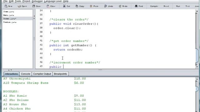 Java Restaurant Part 5 (Order Class) смотреть онлайн